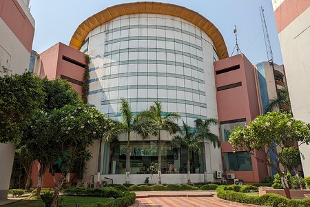 Front View of Venue