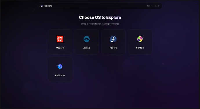 Explore OS Page